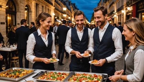 Traiteur afterwork à paris : moments inoubliables entre collègues
