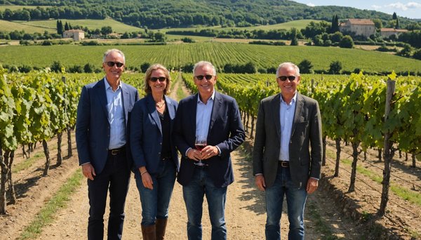 Vignerons à courthézon au château du mourre du tendre : un héritage familial exceptionnel